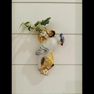 Lustreware Wall Pocket Planter Japanese